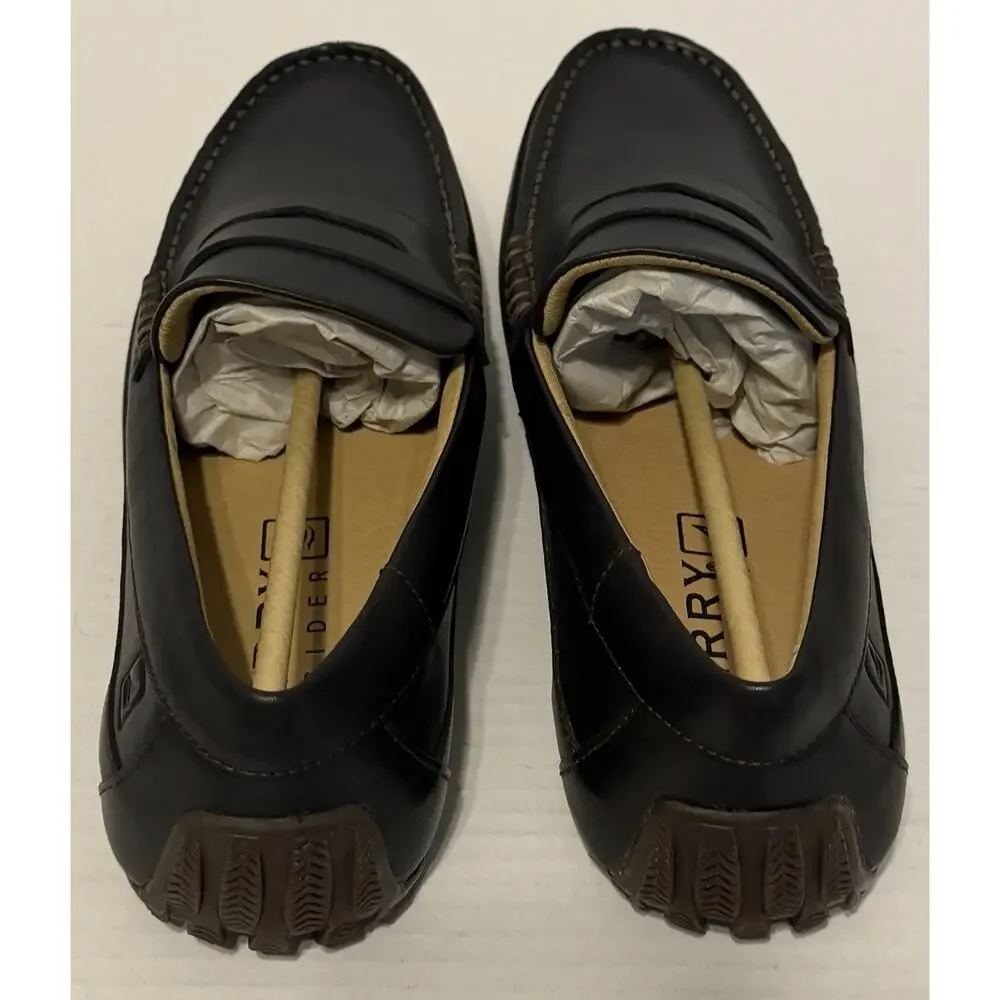 NEW Sperry Top Sider Hampden Penny DK Brown 10M